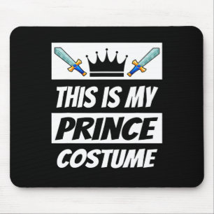 Retro Prince Costume Fun Halloween Costume Men Kid Mouse Mat