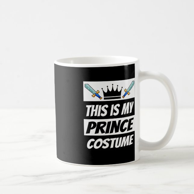 Retro Prince Costume Funny Halloween Costume Men K Coffee Mug (Right)