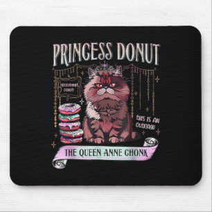 Retro Princess Donut Dungeon Crawler Carl Book Lov Mouse Mat
