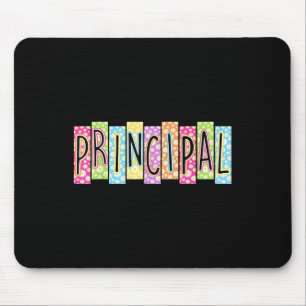 Retro Principal Therapy Back To School Colourful G Mouse Mat