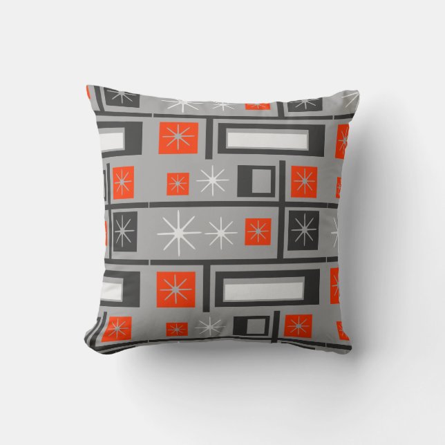 Retro Print Throw Pillows (Front)