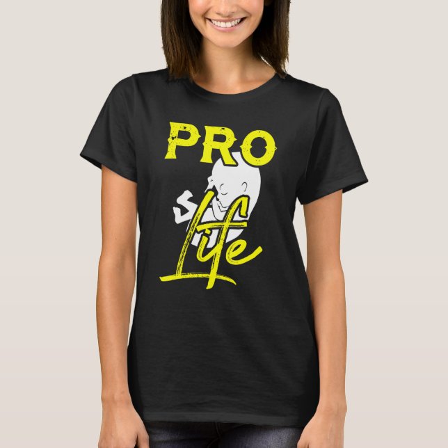 Retro Pro Life Generation Anti Abortion Catholic C T-Shirt (Front)