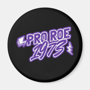 Retro Pro Roe 1973   womens rights roe v wade  Mag Magnet