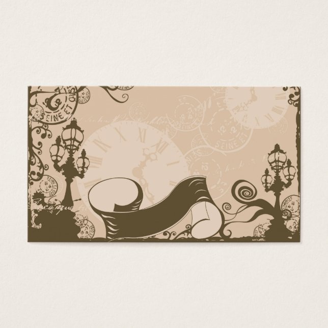 Retro Profile Card (Front)