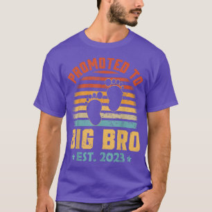 Retro Promoted To Big Bro Est T-Shirt