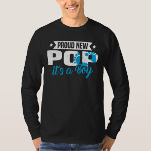 Retro Proud New Pop It's A Boy Gender Reveal T-Shirt