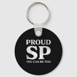 Retro Proud Sp Anti Scientology Funny Quote Idea Key Ring