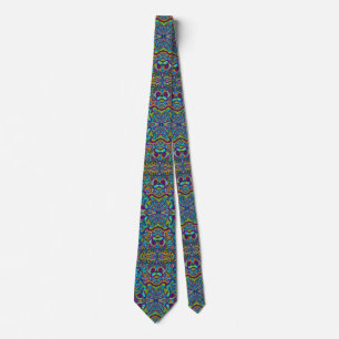 Retro Psychedelic Tie