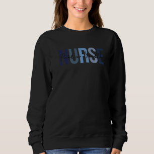 Retro Public Health Nurse Print For Nursing Studen Sweatshirt