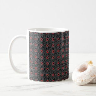 Retro pulse coffee mug