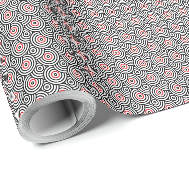 Retro pulse wrapping paper (Roll Corner)