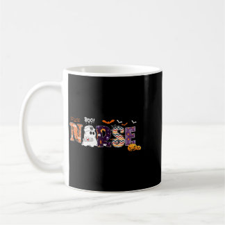 Retro Pumpkin Nurse Life Stethoscope Fall Autumn Coffee Mug