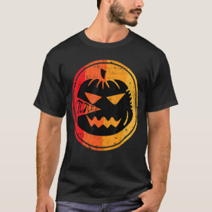 Retro Pumpkin Pie Math Teacher Costume Cool Hallow T-Shirt