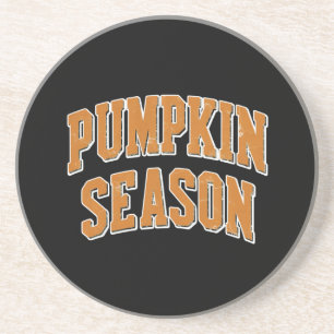 Retro Pumpkin Season Cute Fall Gift Halloween Coaster