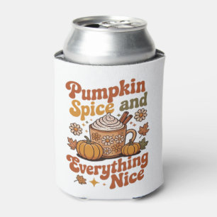 Retro Pumpkin Spice Everything Nice Classic T-Shir Can Cooler