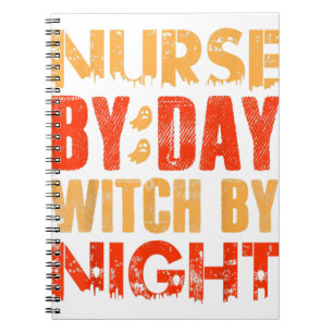 Retro Pumpkin Vintage Halloween Costume Gift Notebook