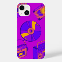 Retro Purple Cellphone Case