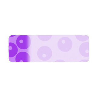 Retro Purple Circles Pattern.