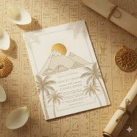 Retro Pyramids Of Giza Egypt Destination Wedding