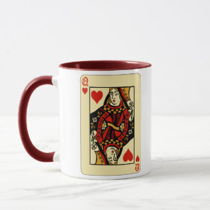 Retro Queen of Hearts Mug