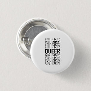 Retro Queer Design 3 Cm Round Badge