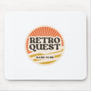 Retro Quest Vintage Gaming Mouse Mat