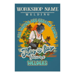 Retro Quote That Speak to You custom workshop name Poster