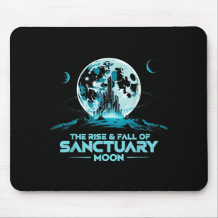 Retro Quote The Rise And Fall Of Sanctuary Moon Cl Mouse Mat