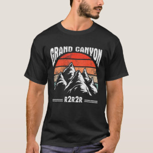 Retro R2R Rim2Rim Grand Canyon National Park Vinta T-Shirt