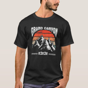 Retro R2R Rim2Rim Grand Canyon National Park Vinta T-Shirt