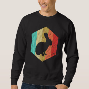 Retro Rabbit Vintage Rabbit Spirit Animal 80s 90s Sweatshirt