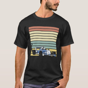 Retro Racing Car Mechanic Sports fan Speed Fast Ca T-Shirt