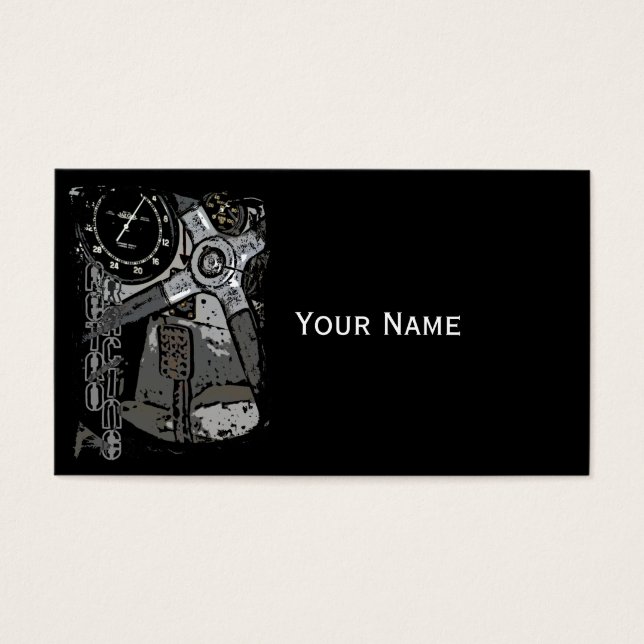 Retro Racing Oldtimer Details Graphic Design (Front)