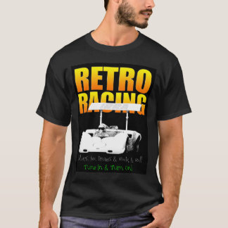Retro Racing T Shirt