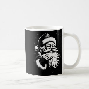 Retro Rad Christmas Mele Kalikimaka Santa Shaka Ha Coffee Mug