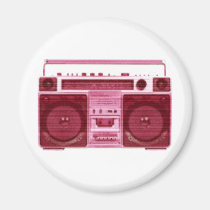 retro radio magnet