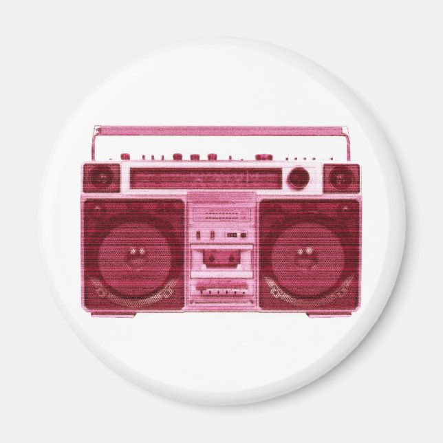 retro radio magnet (Front)