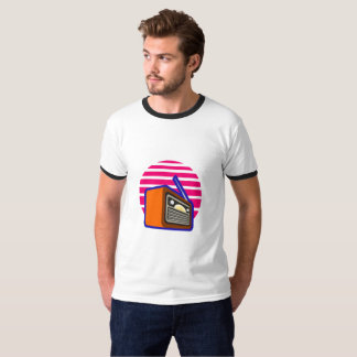 Retro Radio T-Shirt | Vintage Classic Music Graphi