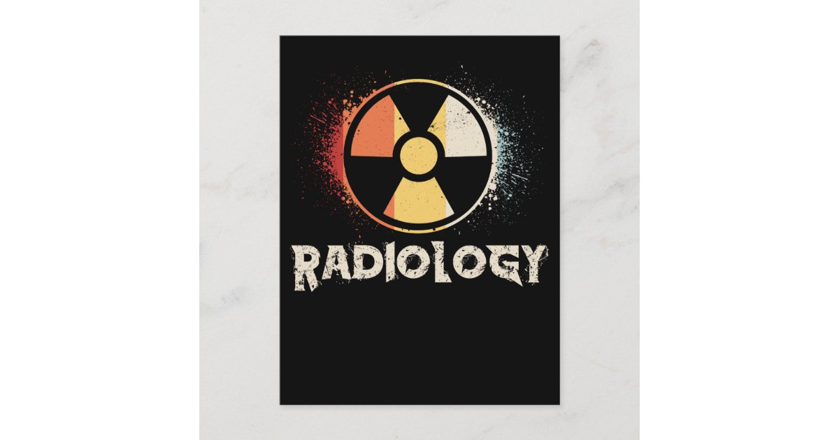 Retro Radiology Symbol Xray Radiologist Postcard Zazzle
