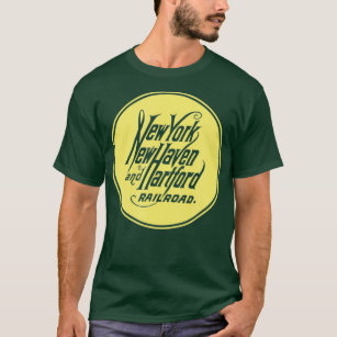 Retro Railroad New York New Haven and Hartford T-Shirt