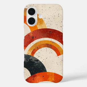 Retro Rainbow Arcs Phone Case