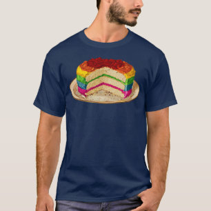 Retro Rainbow Cake T-Shirt