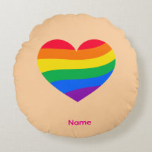 Retro Rainbow Heart - Cute Colourful Abstract Art