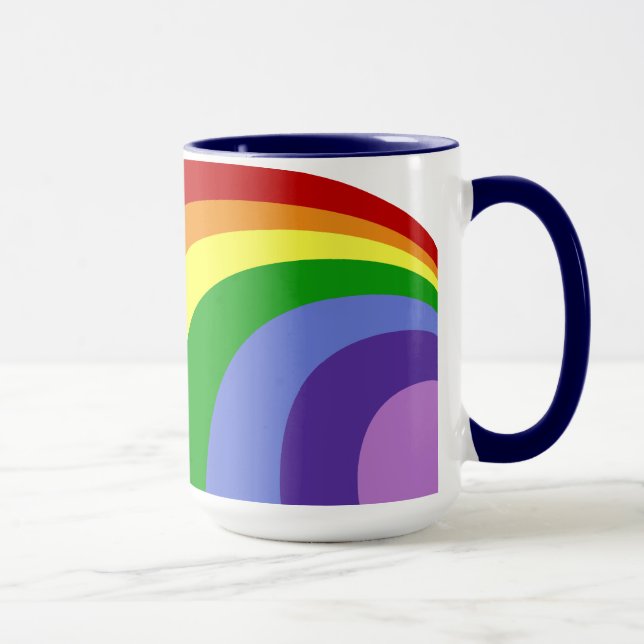 Retro Rainbow Mug (Right)