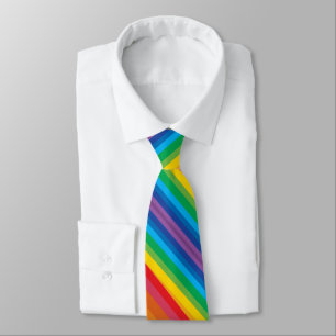 Retro Rainbows Teck Tie