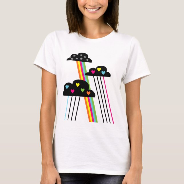 Retro Rainbows Tee (Front)