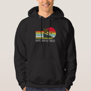 Retro Raise Lions Not Sheep - American Patriot Hoodie