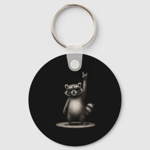 Retro Ram In Sungles Men Women Kids Novelty Funny Key Ring