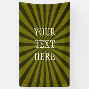 Retro Rays black transparent + your idea Banner