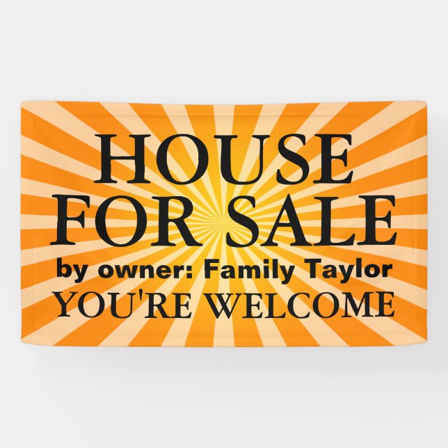 Retro Rays white transp. + your backgr. & ideas Banner (Horizontal)